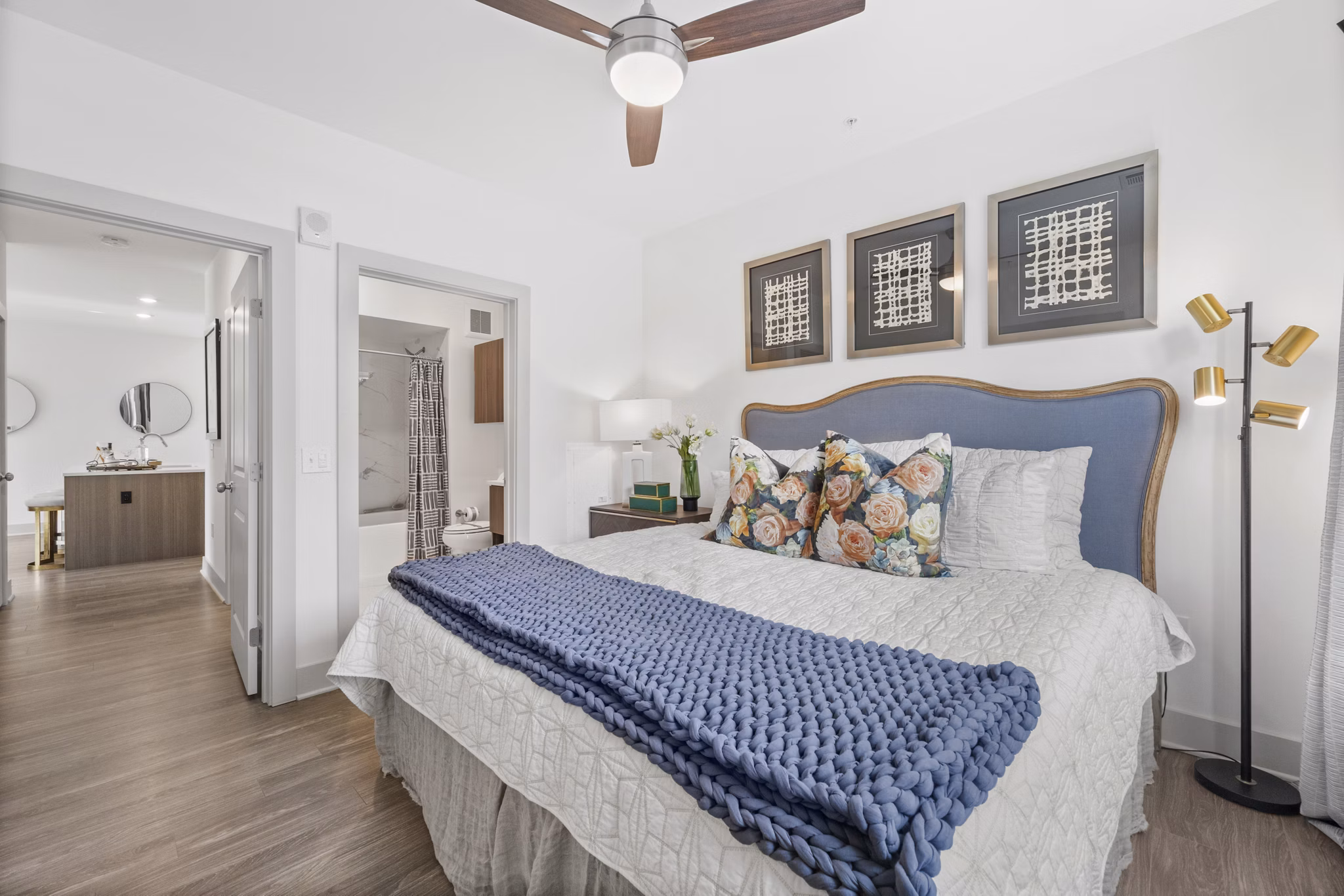 bedroom at Hanover Crossing Apartments