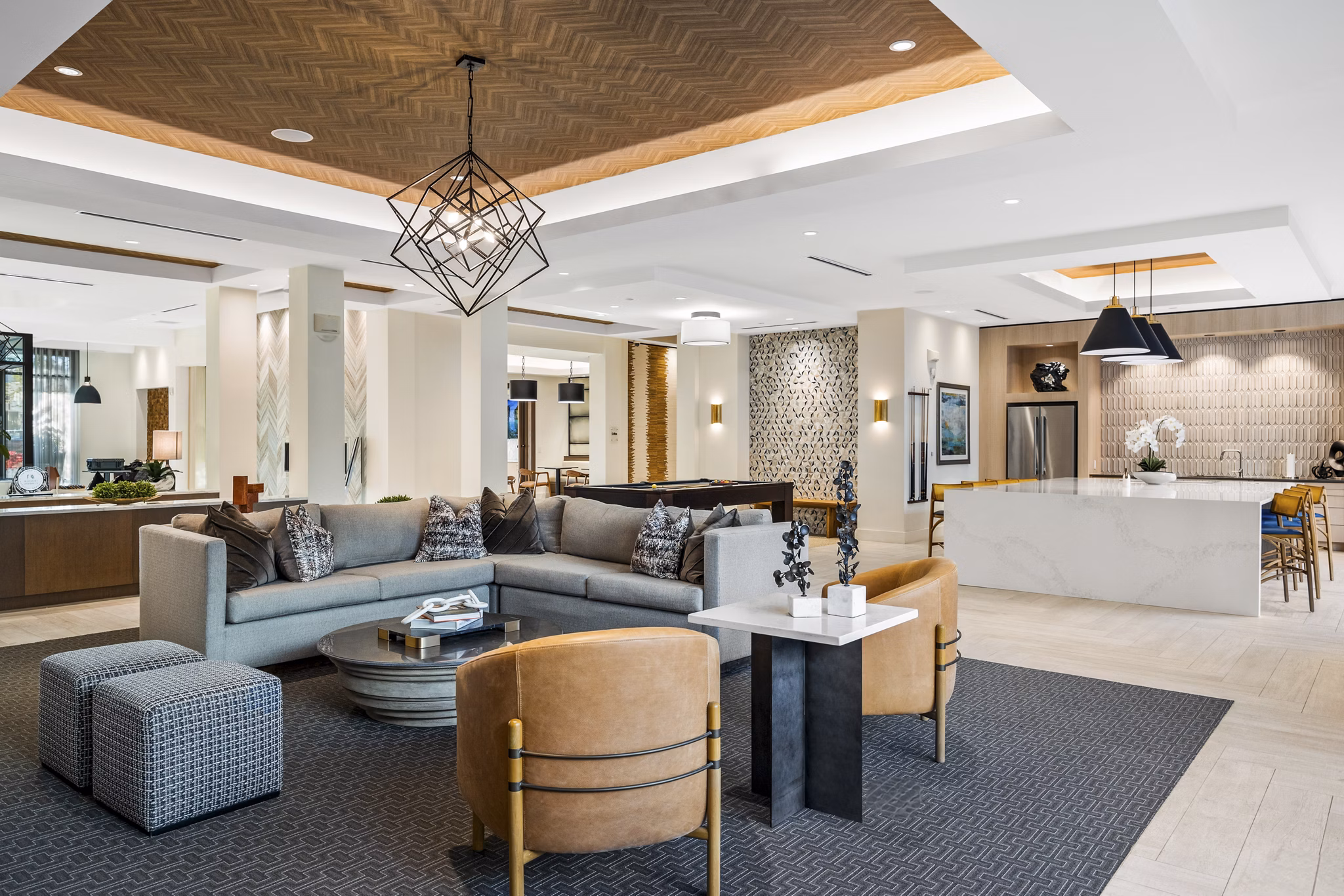 clubhouse at Hanover Crossing Apartments