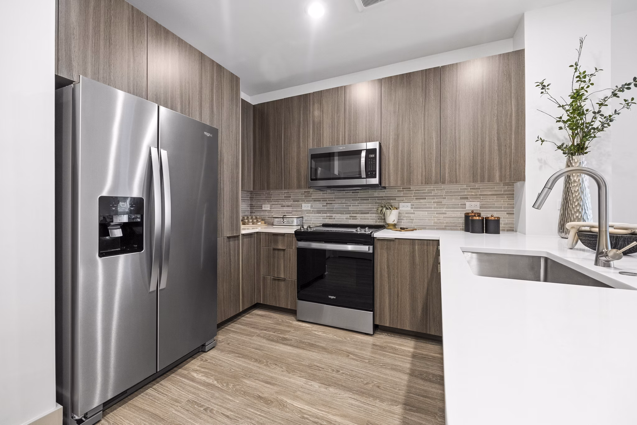 kitchen at Hanover Crossing Apartments