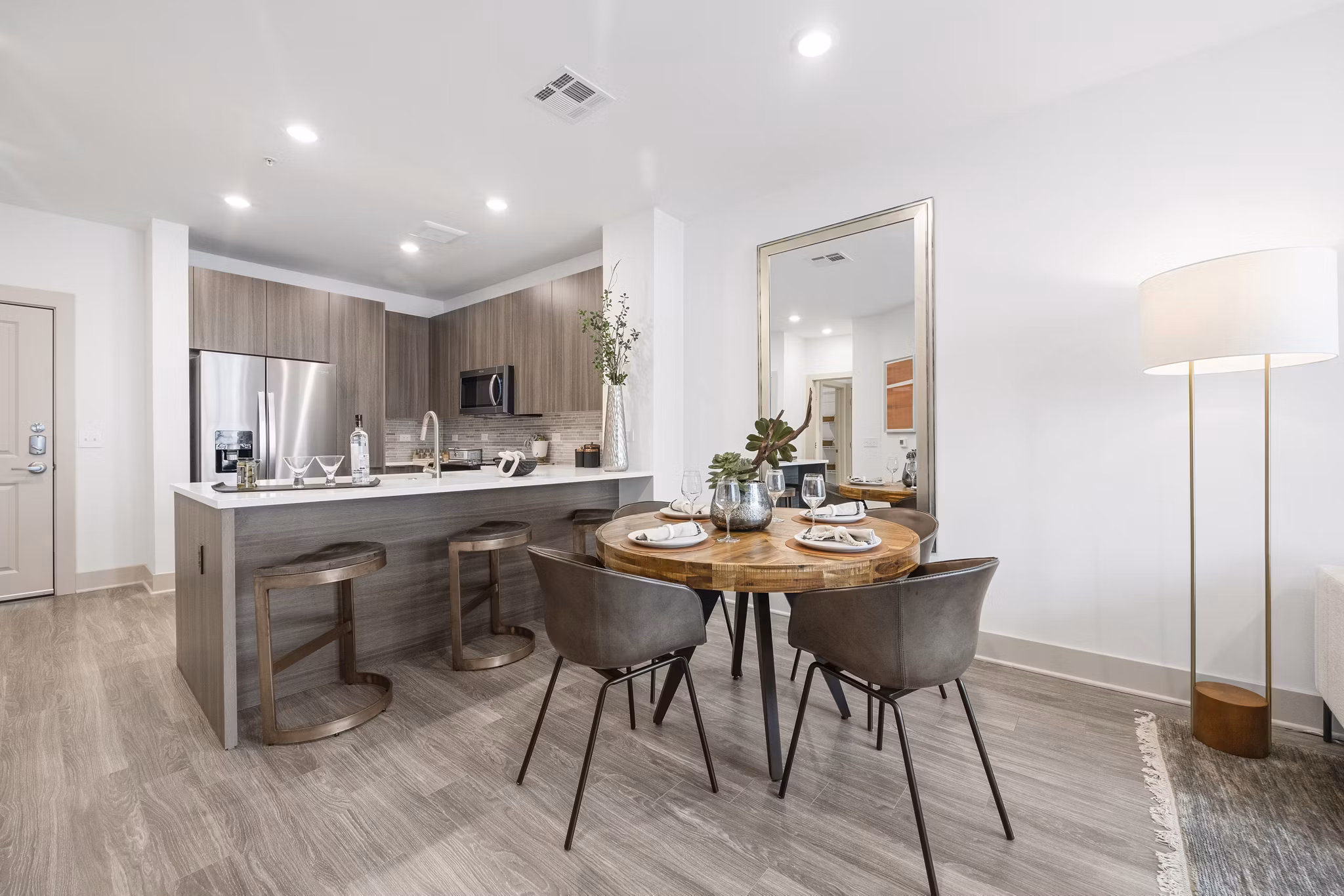kitchen at Hanover Crossing Apartments