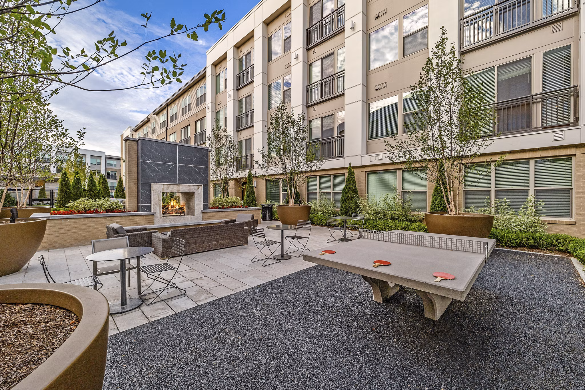 sport court at Hanover Crossing Apartments