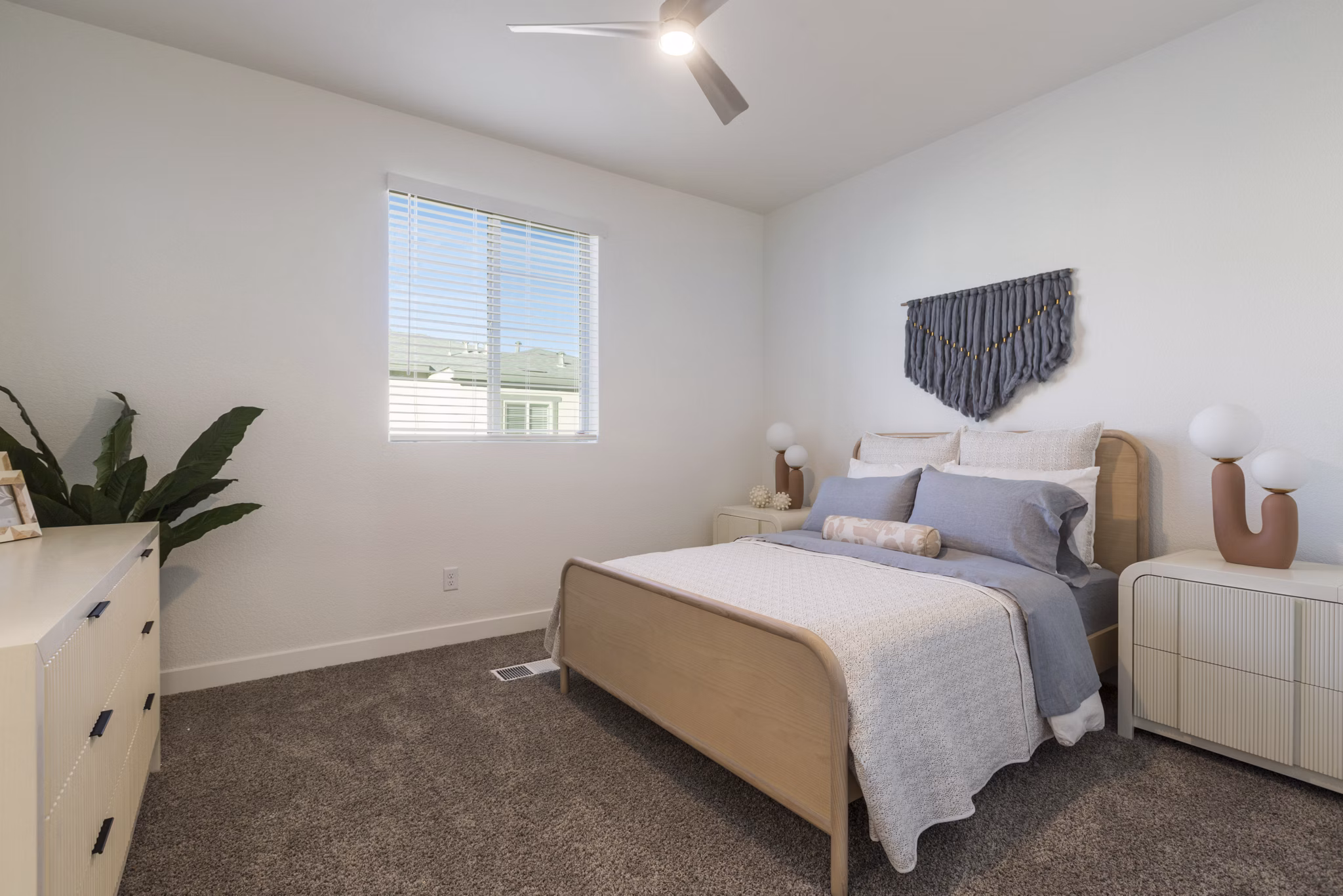 bedroom at The Charlie ABQ Apartments
