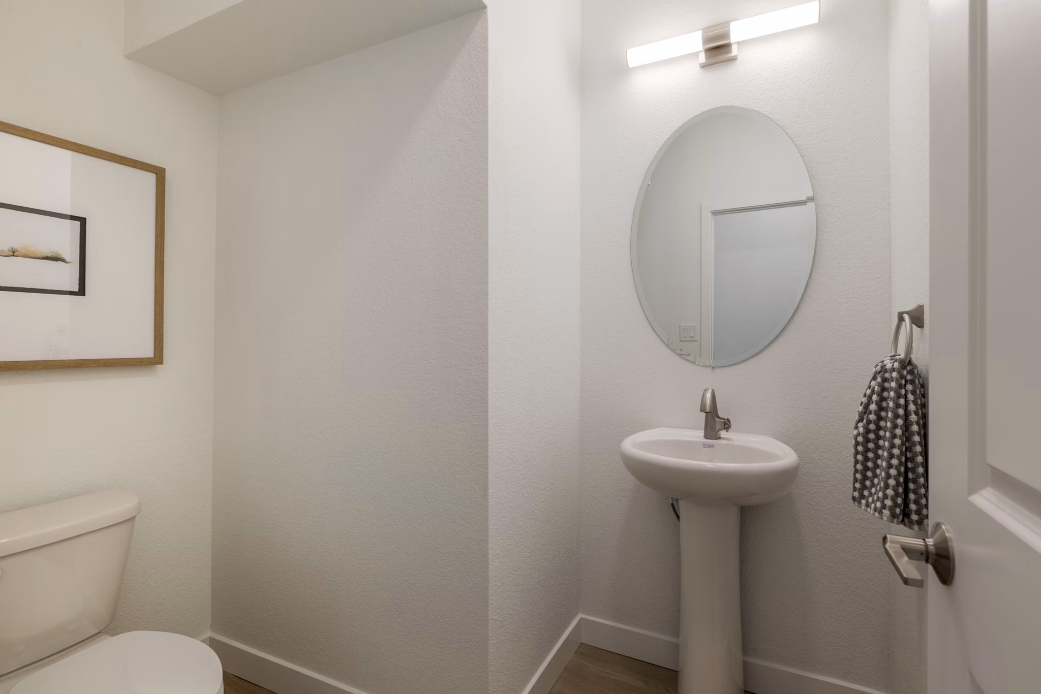 bathroom at The Charlie ABQ Apartments