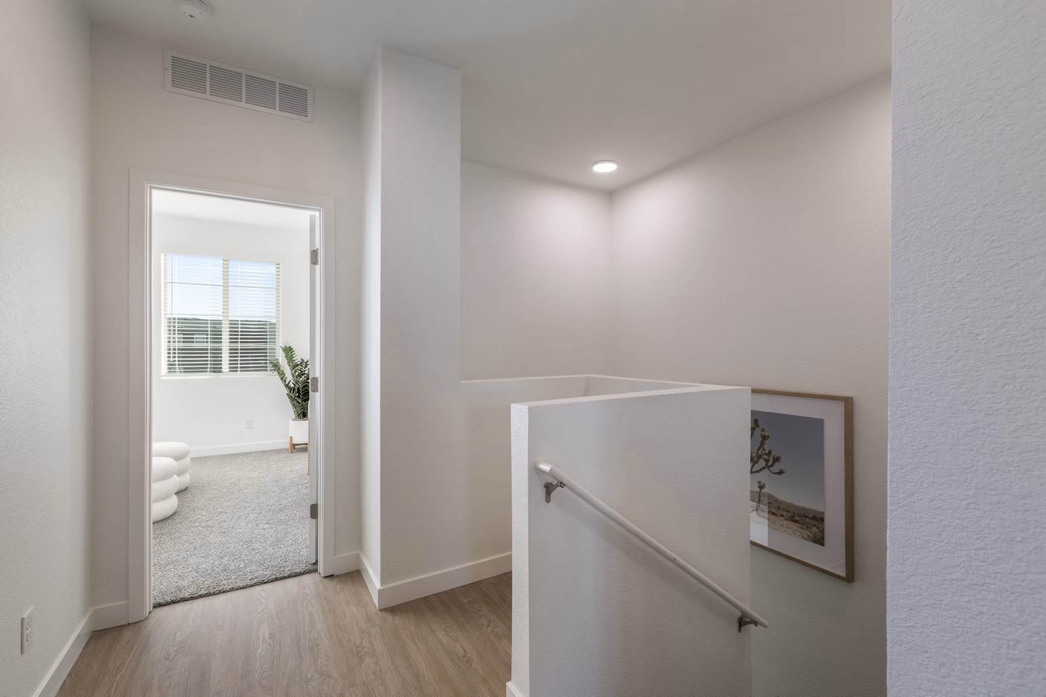 living room at The Charlie ABQ Apartments
