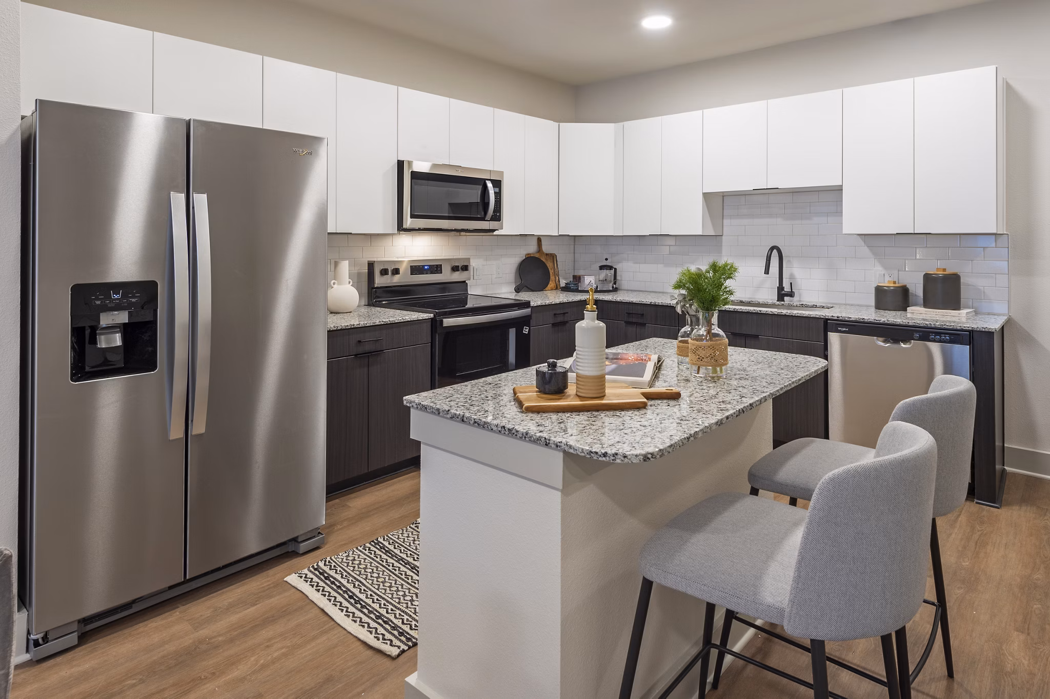 kitchen at Domain Huntsville Apartments