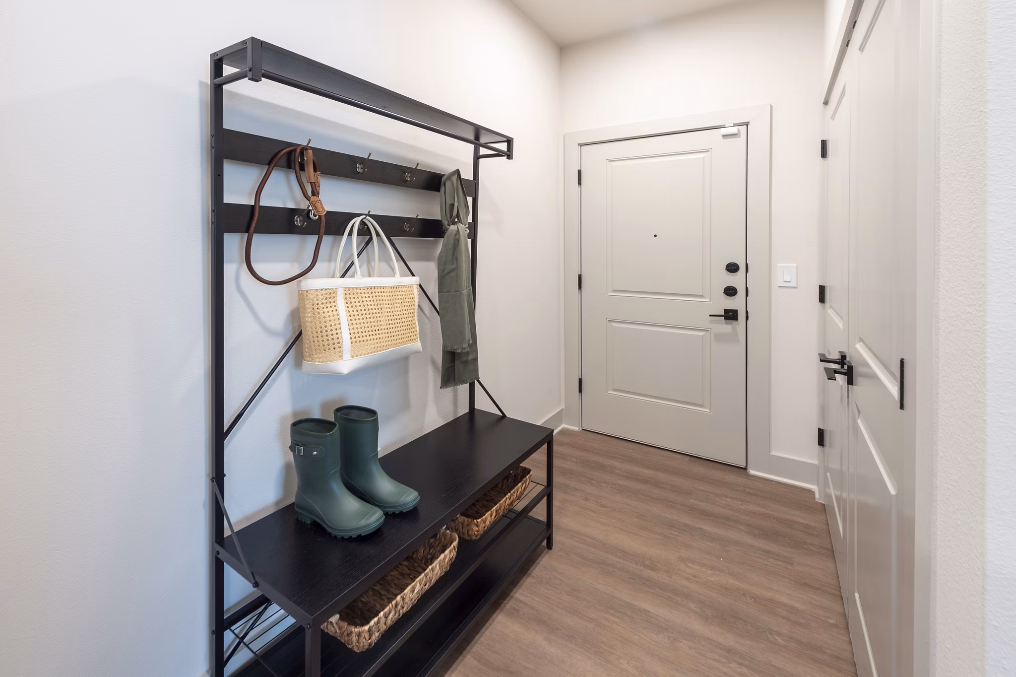 living room at Domain Huntsville Apartments