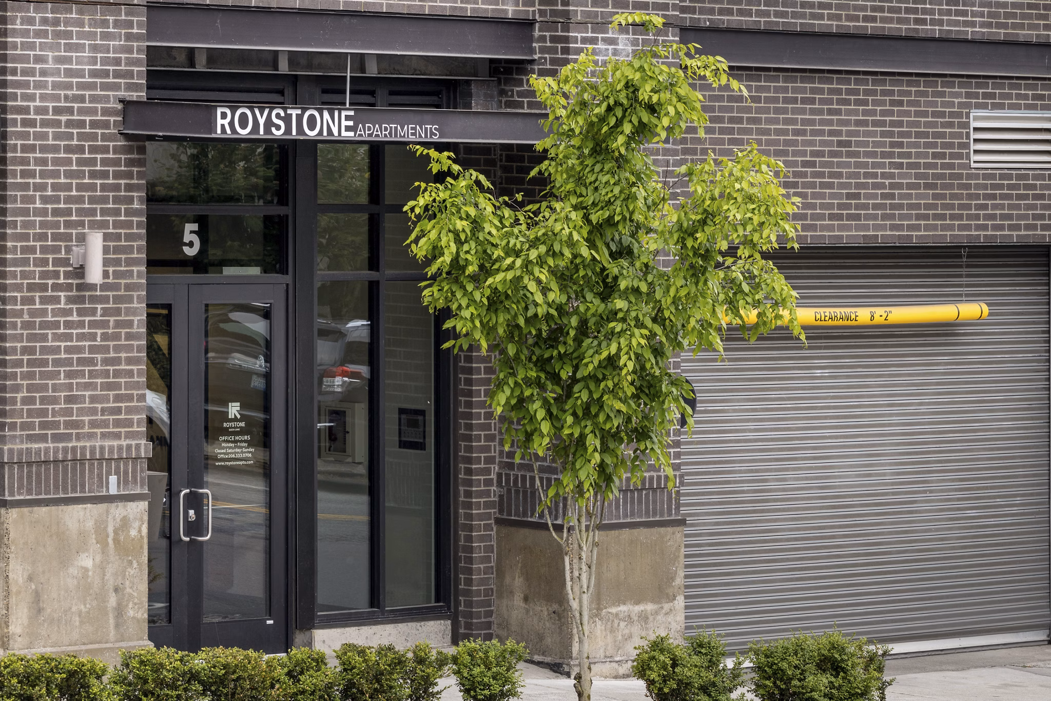 building at Roystone Apartments