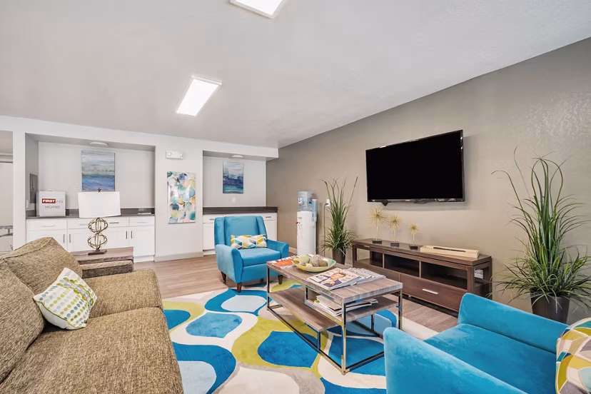 clubhouse at Country Club Village Apartments
