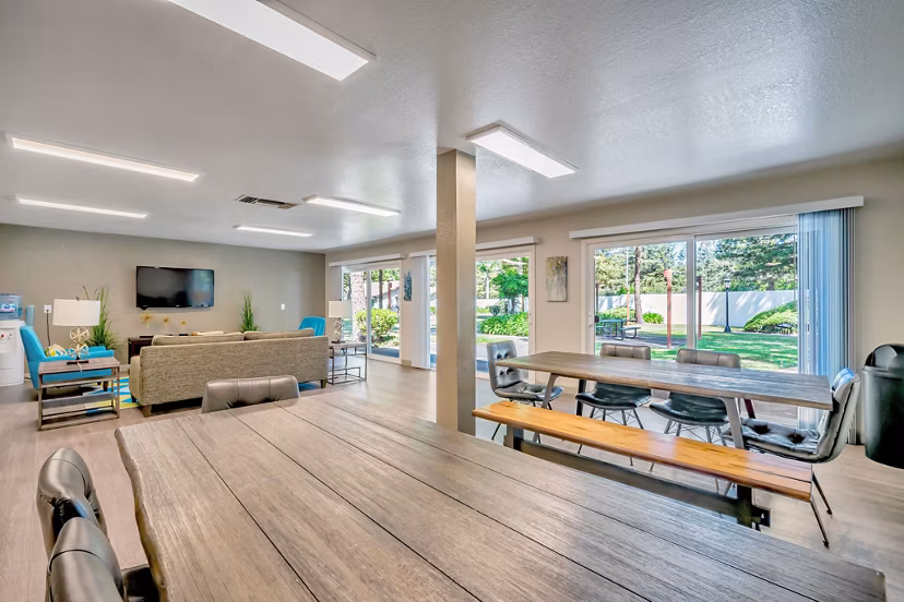 clubhouse at Country Club Village Apartments