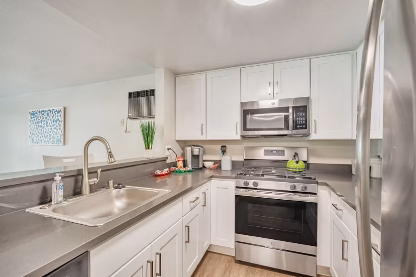 kitchen at Country Club Village Apartments