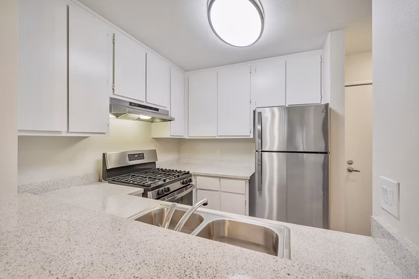 kitchen at Country Club Village Apartments