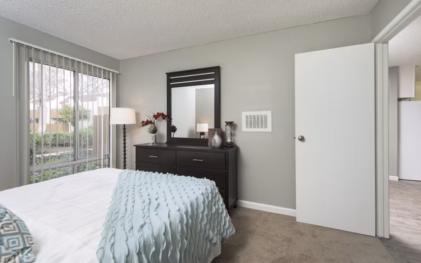 bedroom at Lawrence Road Apartments