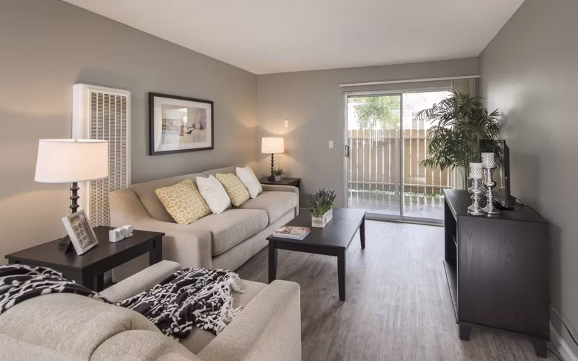living room at Lawrence Road Apartments