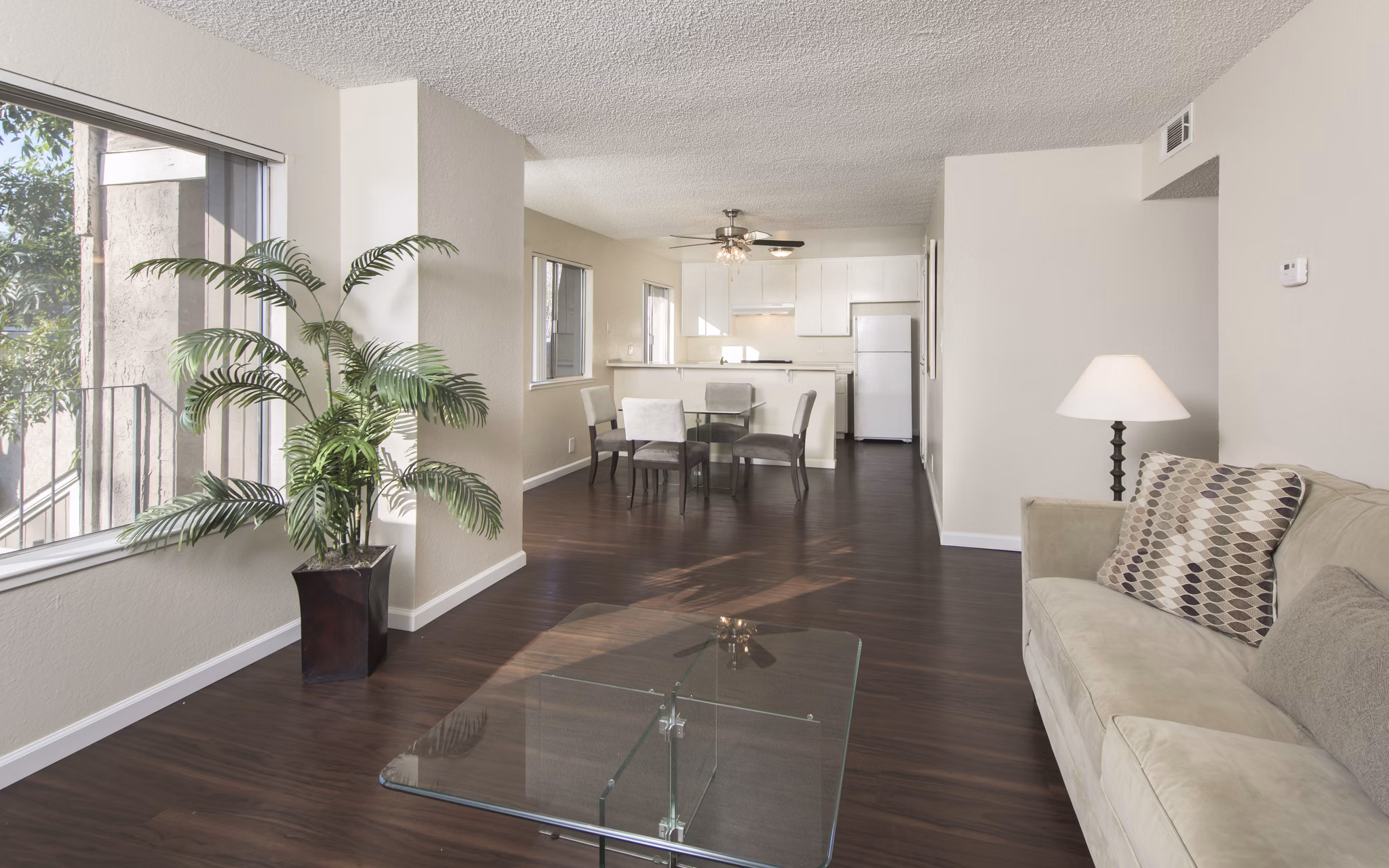 living room at Livermore Gardens Apartments