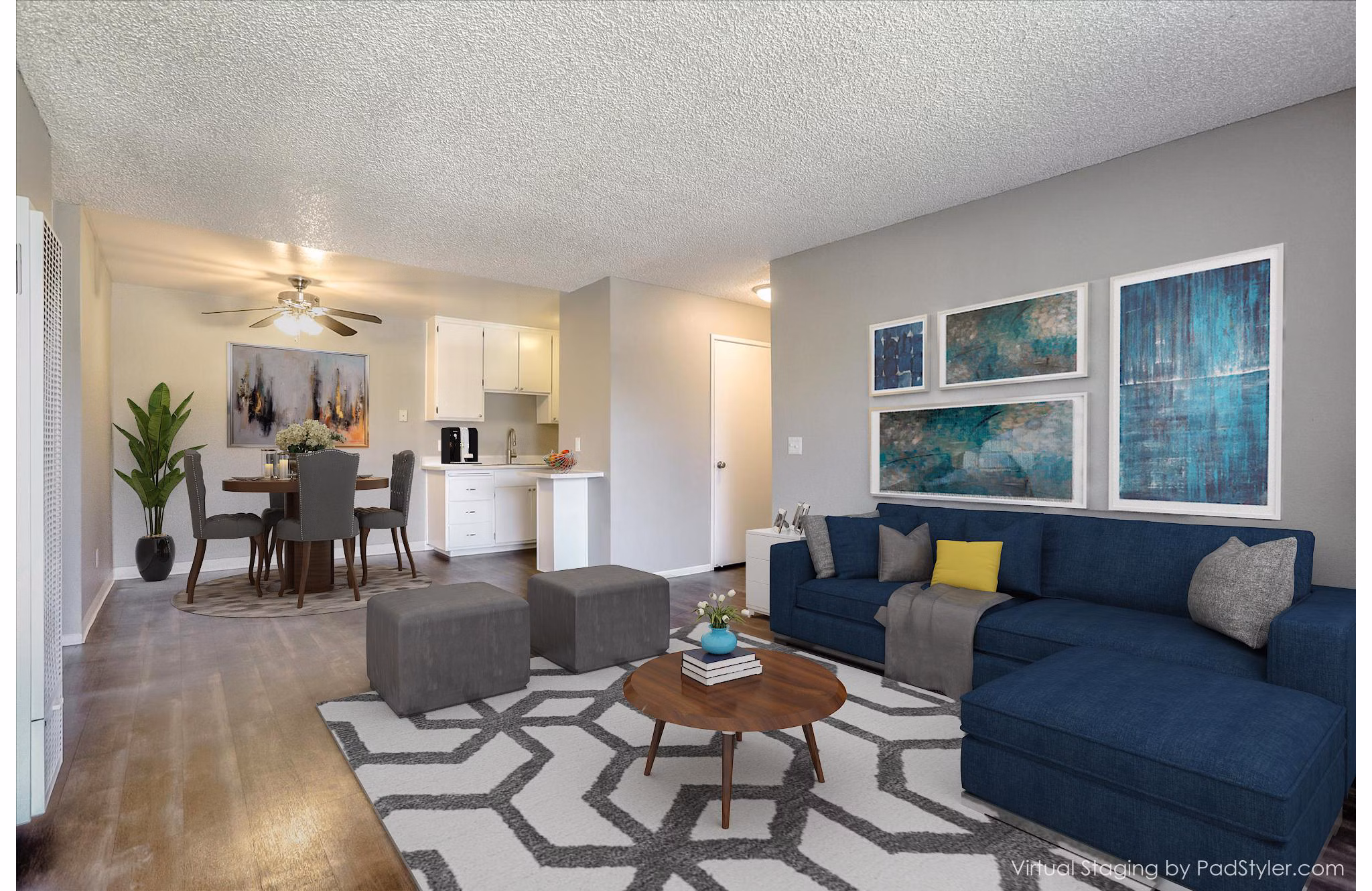 living room at Santa Teresa Apartments