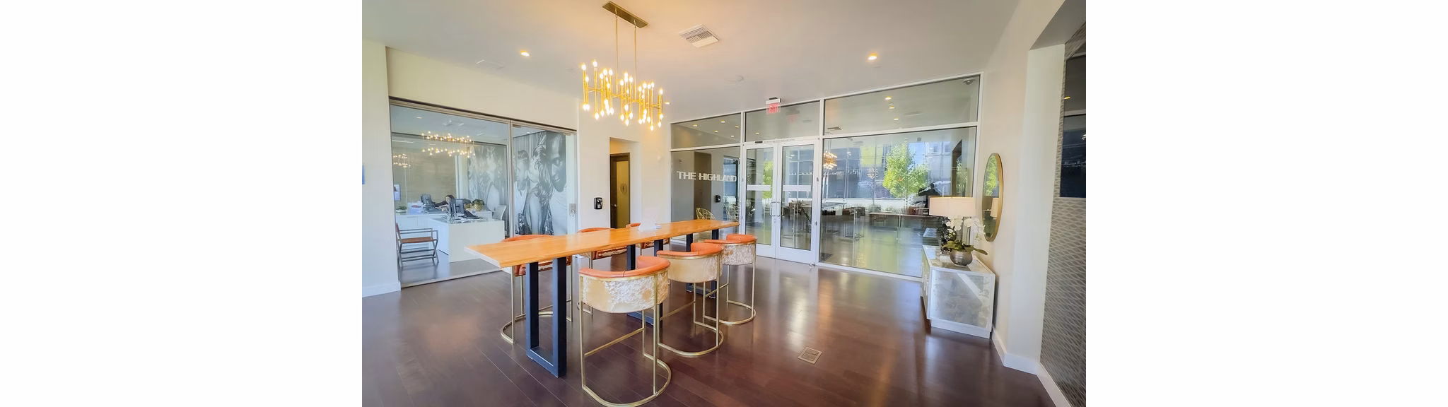 clubhouse at The Highland Apartments