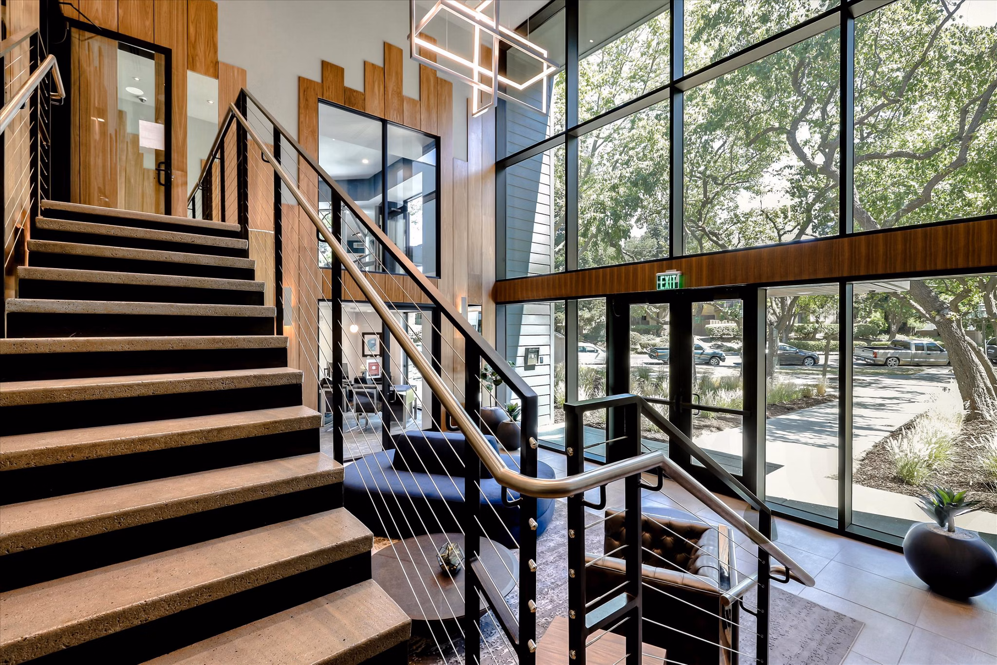 clubhouse at 100 Boyd Apartments