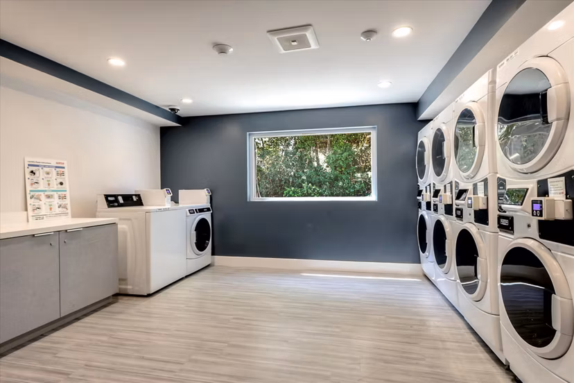 laundry facility at 100 Boyd Apartments