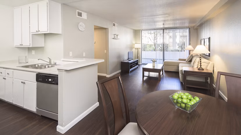 bedroom at Colonnade Apartments