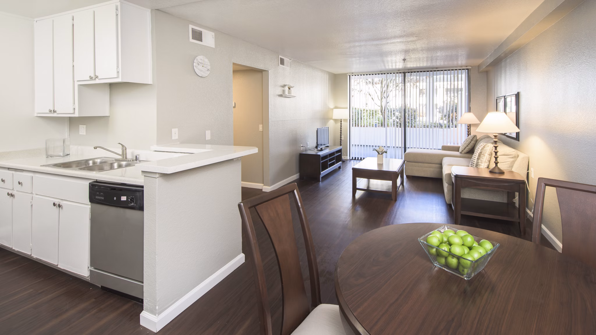 bedroom at Colonnade Apartments