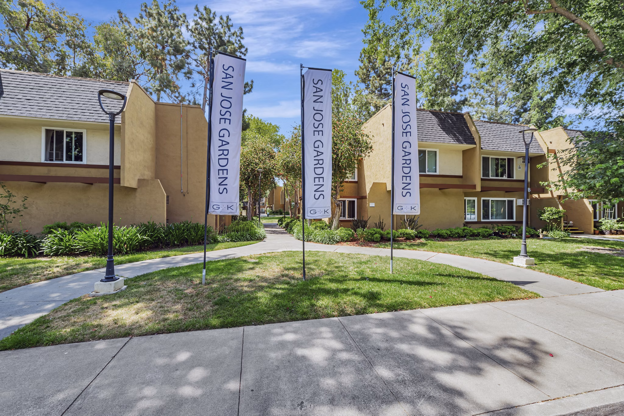 building/exterior at San Jose Gardens Apartments