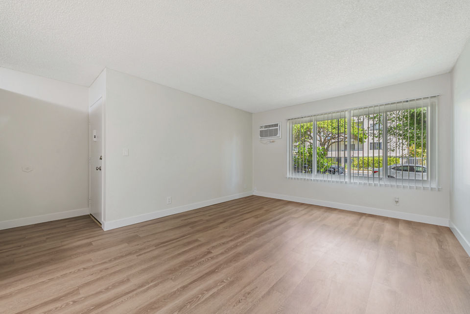 living room at San Jose Gardens Apartments