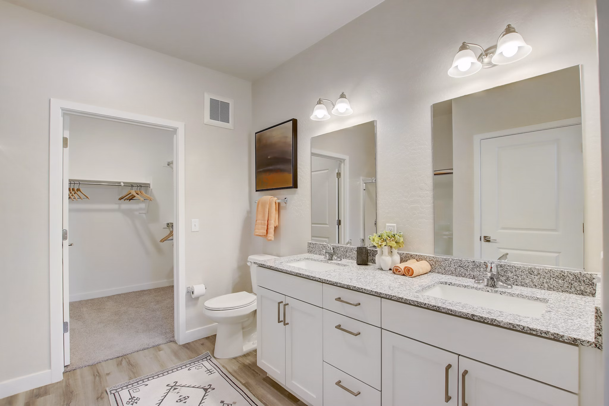 bathroom at Ascend at Black Canyon Apartments