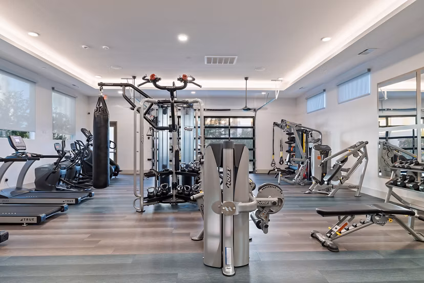 fitness center at Ascend at Black Canyon Apartments 