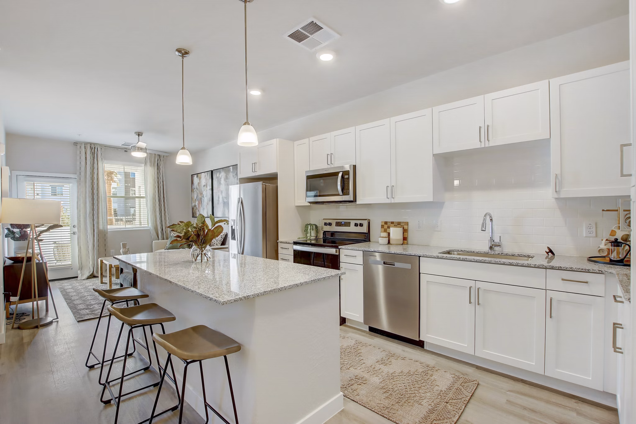 kitchen at Ascend at Black Canyon Apartments
