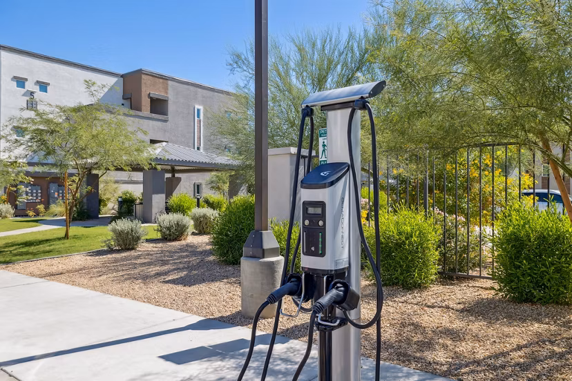 car changing station at Ascend at Black Canyon Apartments 
