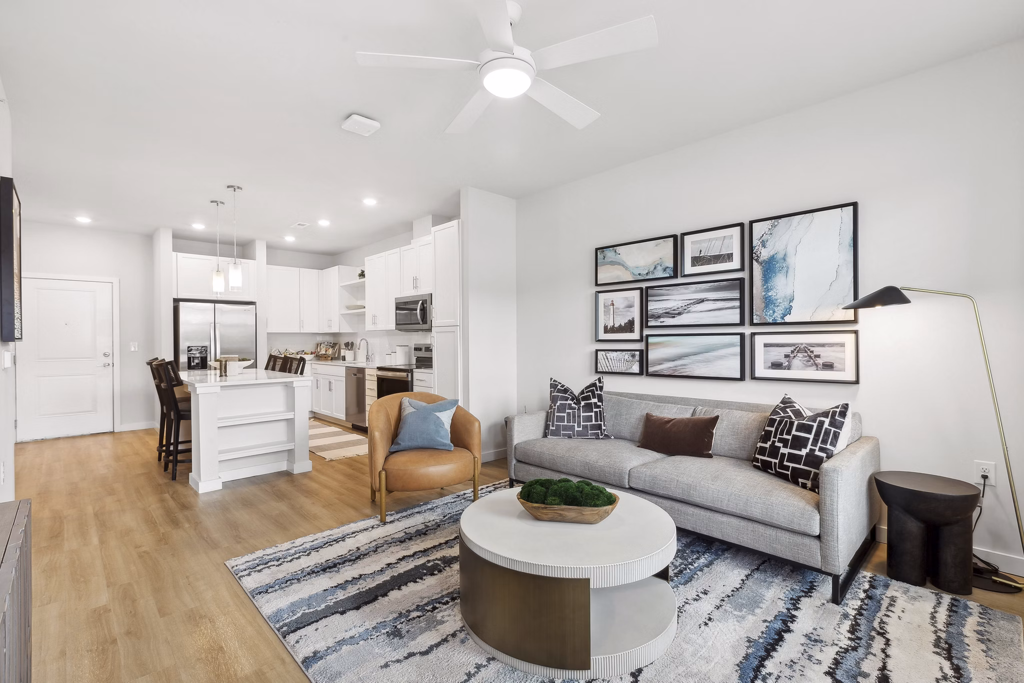 living room at Ascend by the Sea Apartments