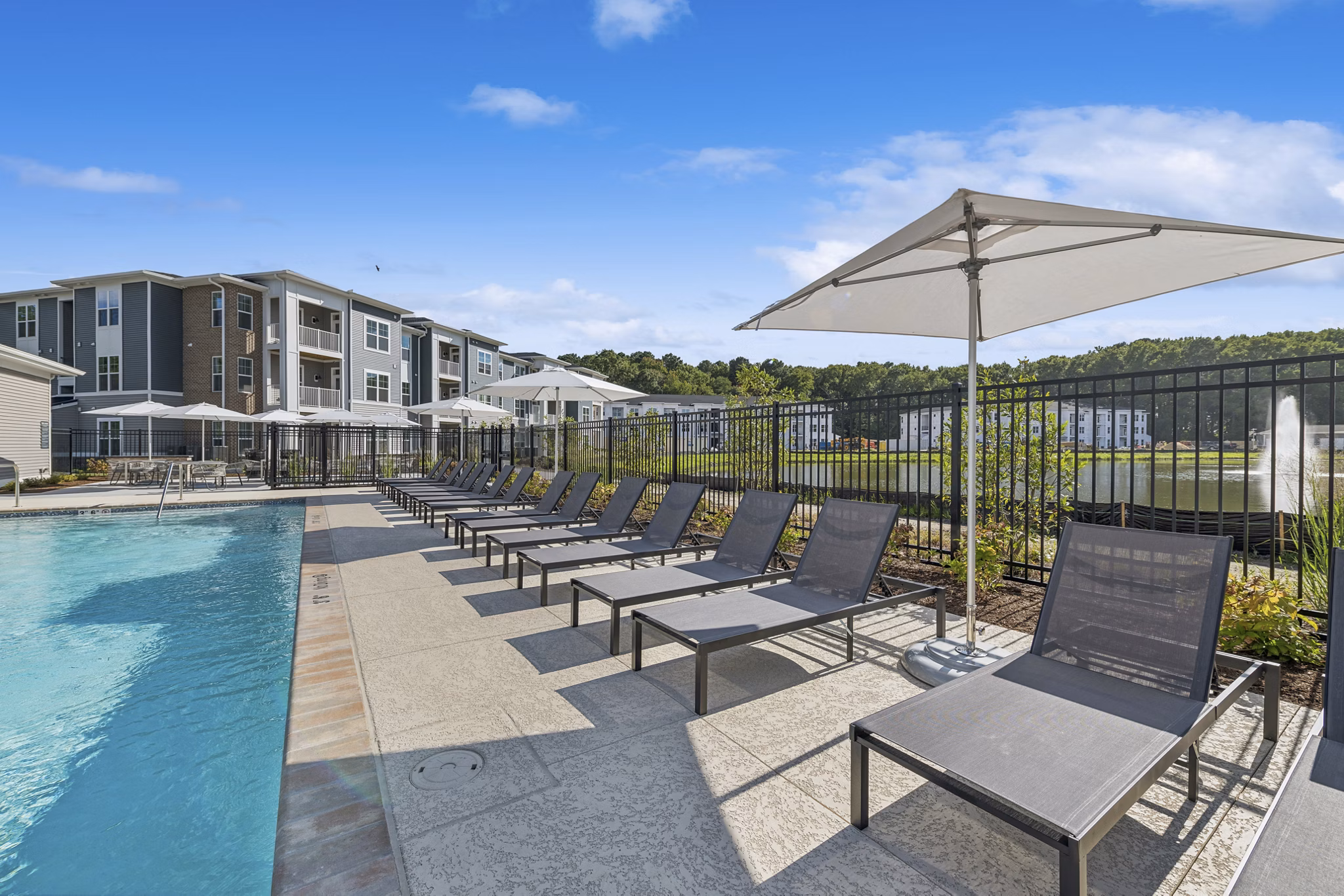 pool at Ascend by the Sea Apartments