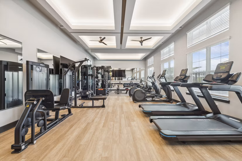 fitness center at Ascend Pinegrove Apartments