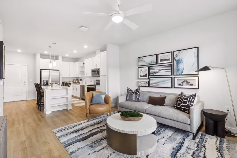 living room at Ascend Pinegrove Apartments