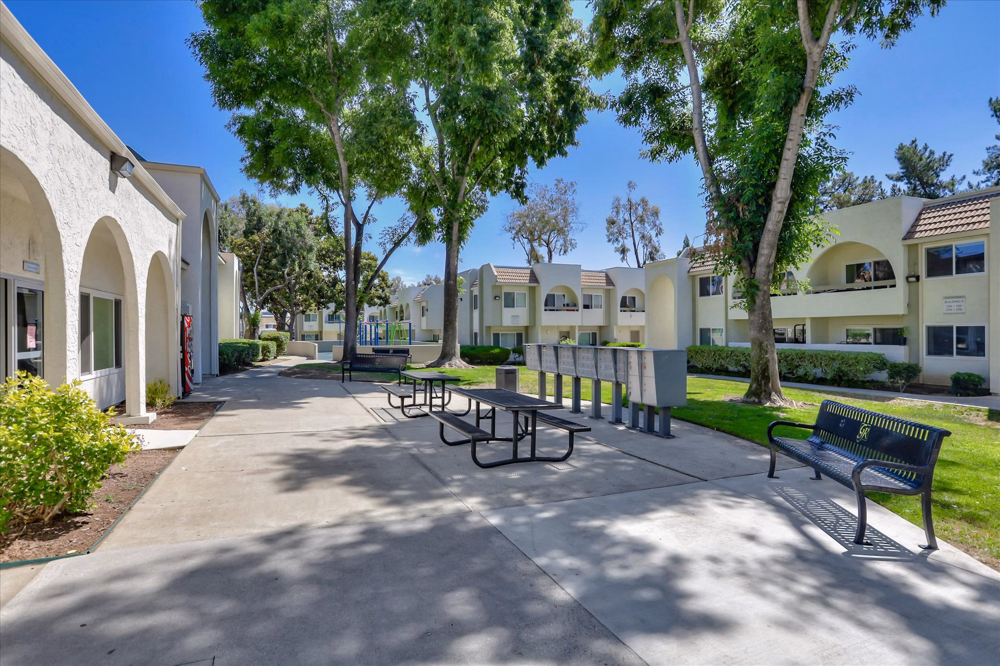 clubhouse /mail boxes at San Jose Greens Apartments