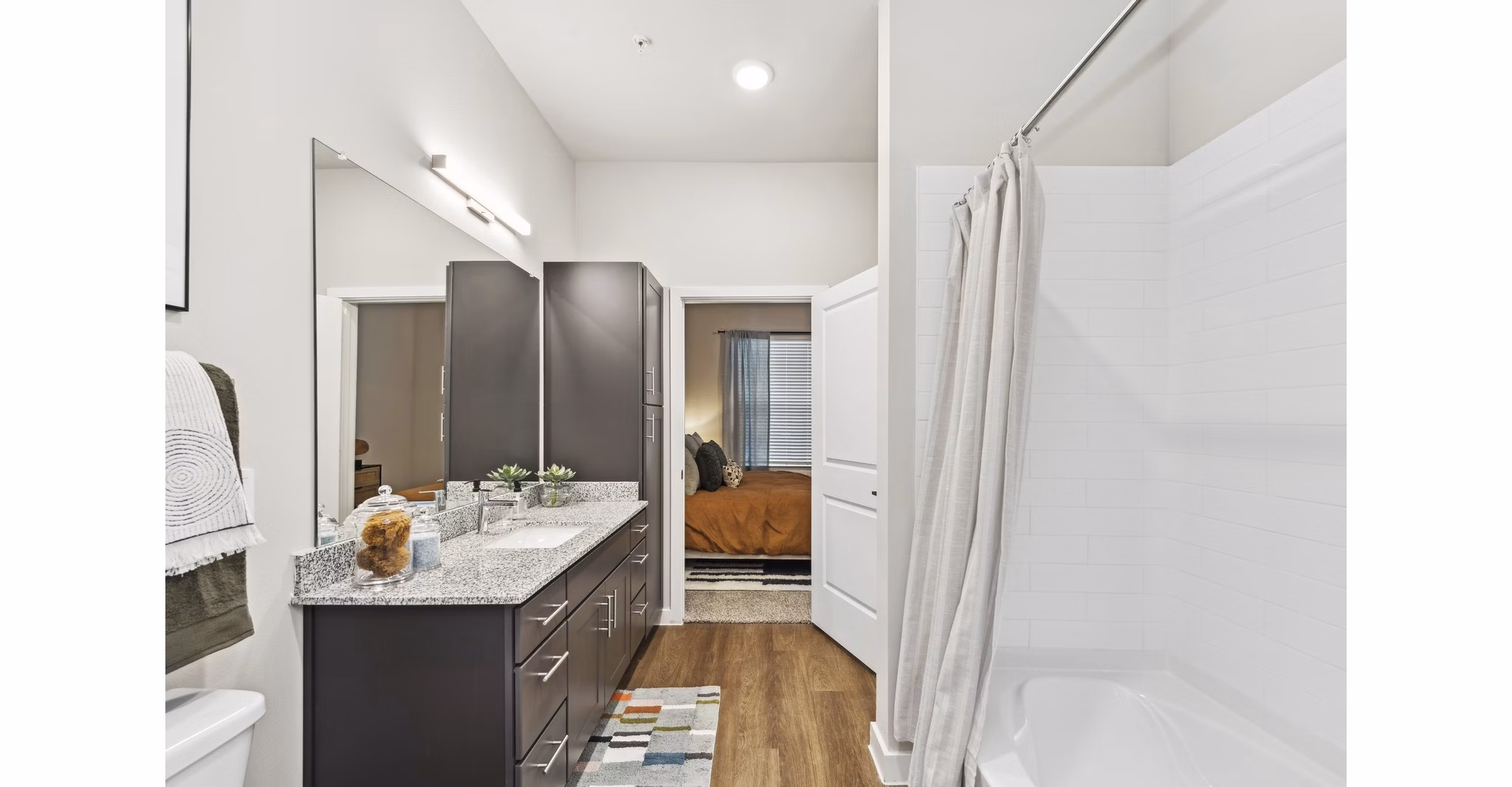 bathroom at Ascend at Celina Hills Apartments 