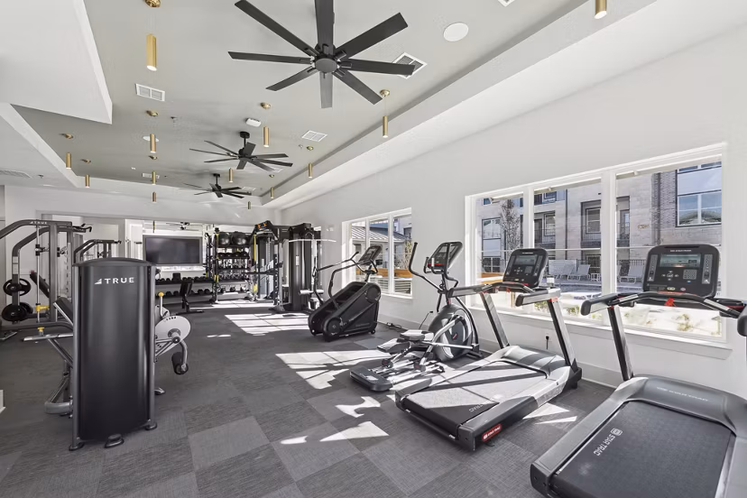fitness center at Ascend at Celina Hills Apartments 