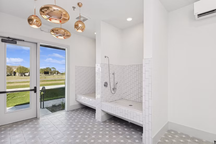 dog wash station at Ascend at Celina Hills Apartments 