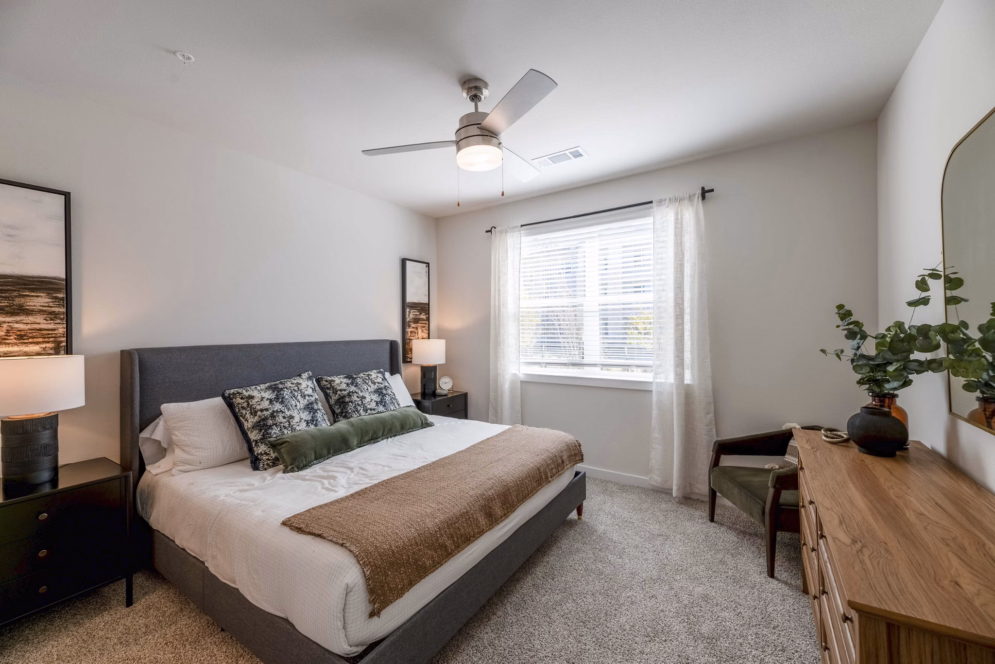 bedroom at Ascend at Elevon Apartments