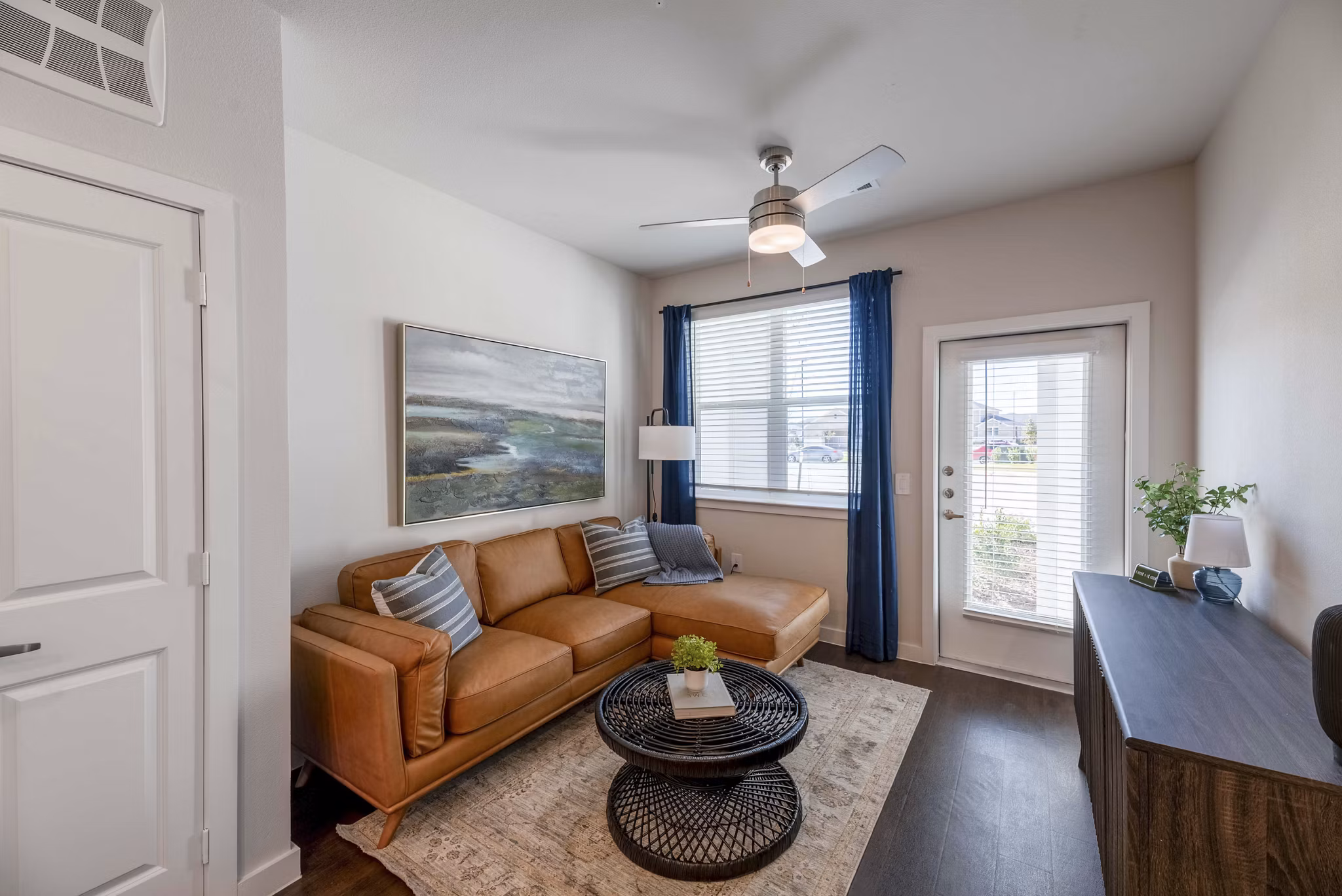 living room at Ascend at Elevon Apartments