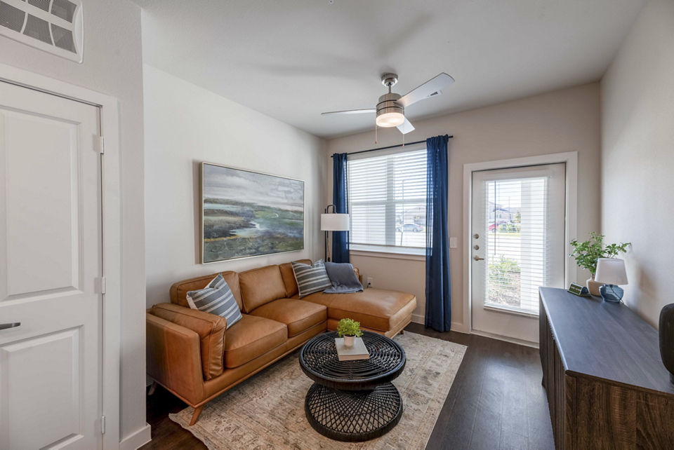 living room at Ascend at Elevon Apartments