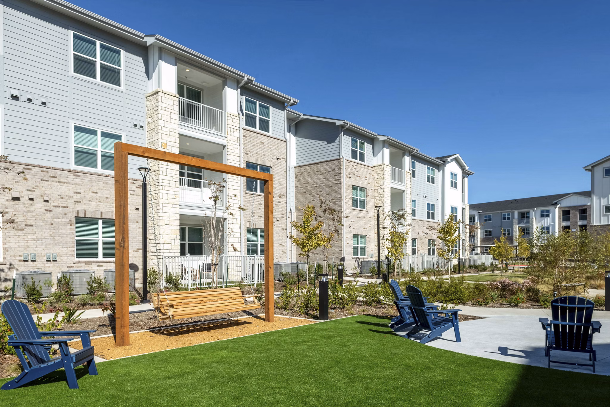 patio at Ascend at Elevon Apartments