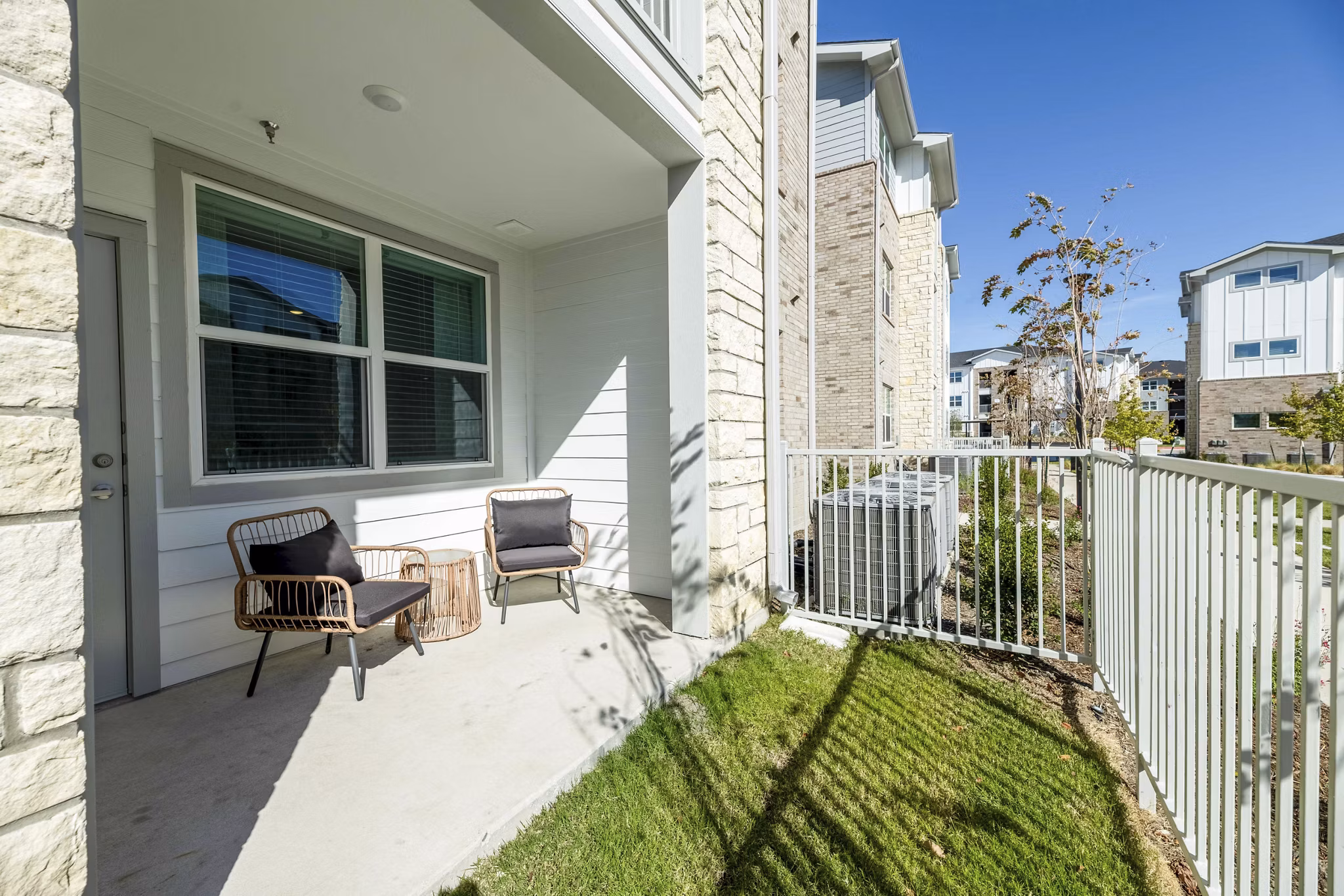 patio at Ascend at Elevon Apartments