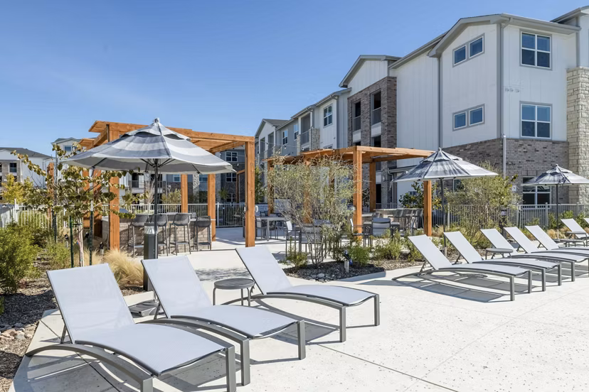 pool at Ascend at Elevon Apartments