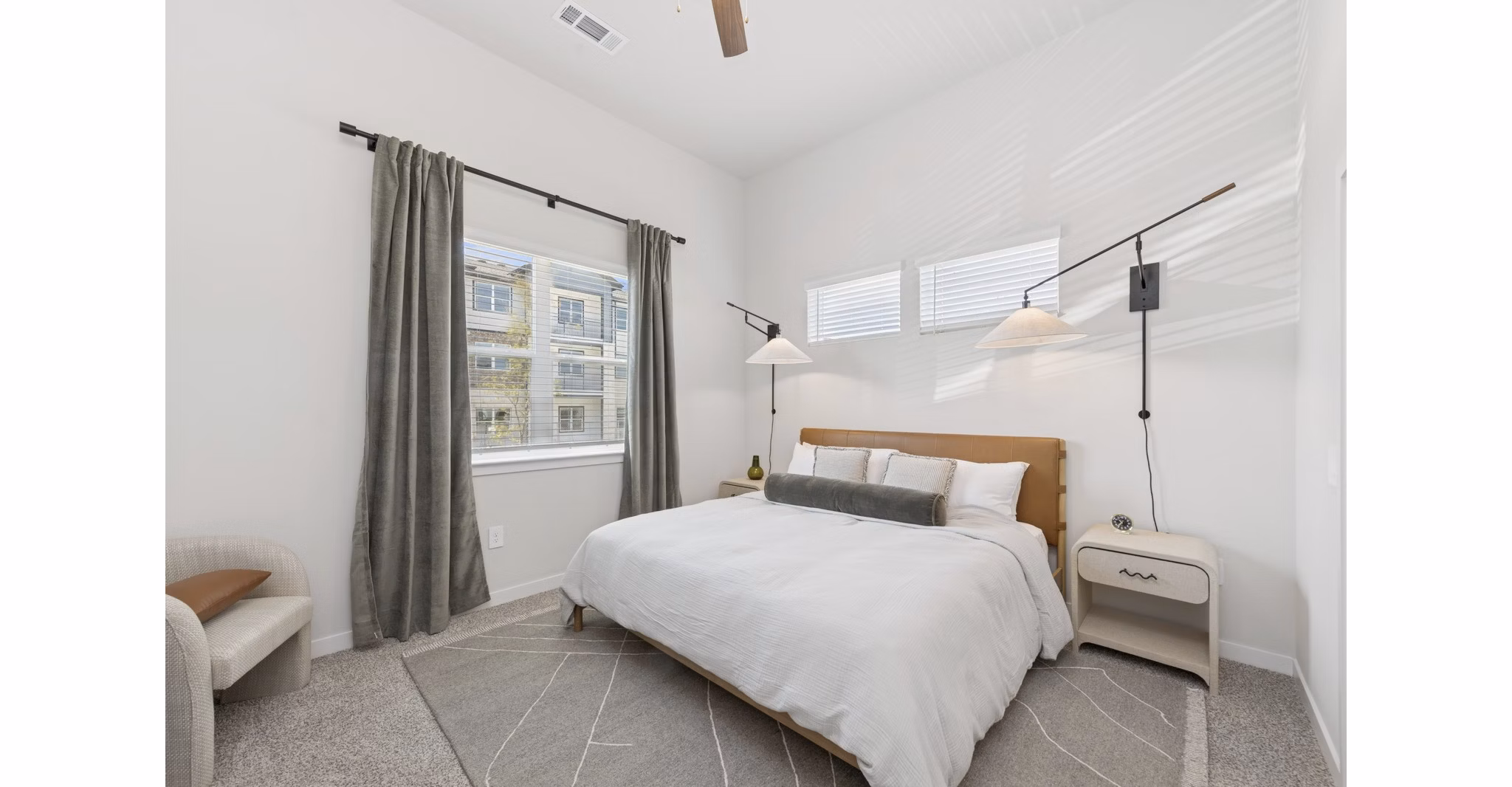 bedroom at Ascend at Forum Apartments