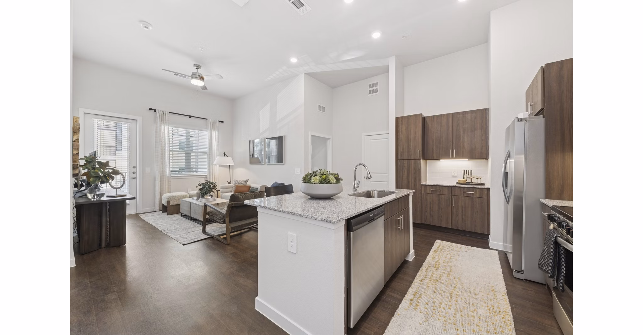 kitchen at Ascend at Forum Apartments