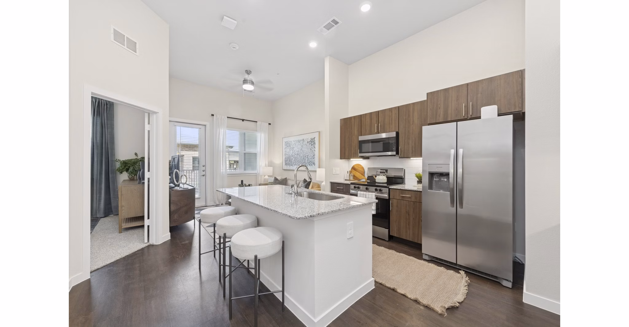 kitchen at Ascend at Forum Apartments