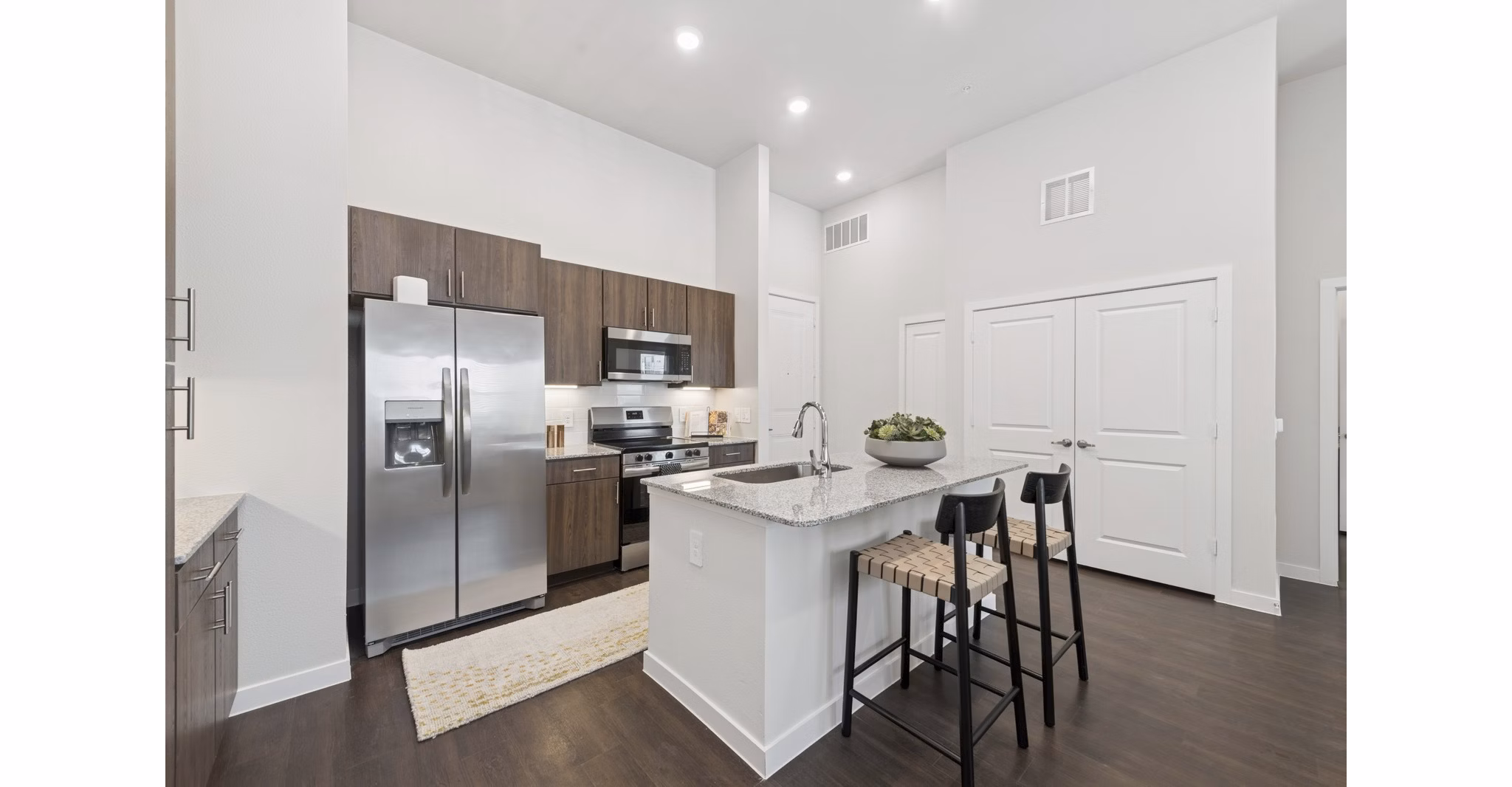 kitchen at Ascend at Forum Apartments