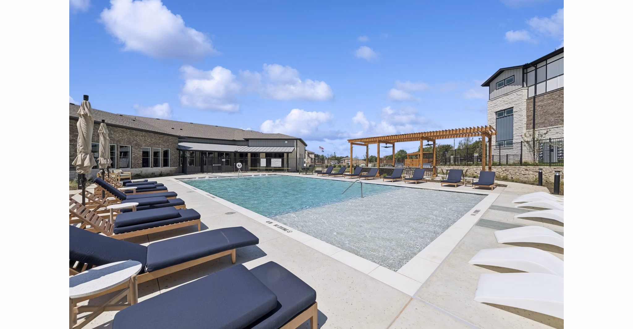 pool at Ascend at Forum Apartments