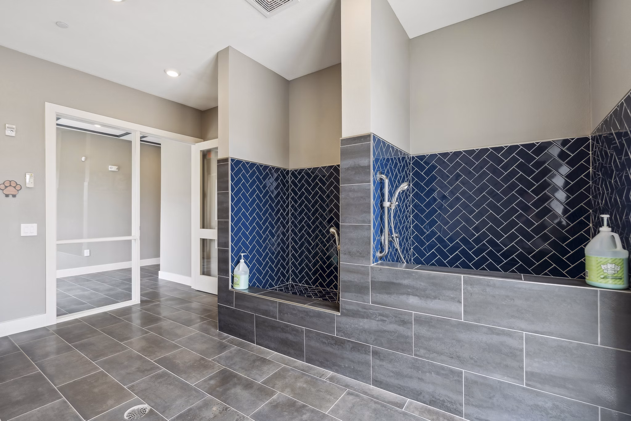 dog wash station at Ascend at Forum Apartments